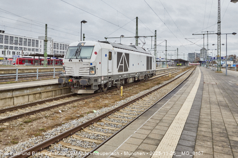 25.11.2025 - Kampfmittelbeseitigung am Ostbahnhof auf der Baustelle zur 2. Stammstrecke