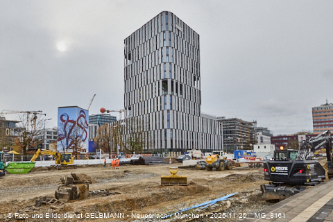 25.11.2025 - Kampfmittelbeseitigung am Ostbahnhof auf der Baustelle zur 2. Stammstrecke