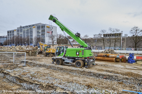 25.11.2025 - Kampfmittelbeseitigung am Ostbahnhof auf der Baustelle zur 2. Stammstrecke