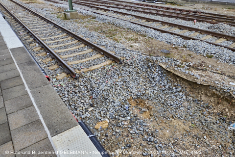 25.11.2025 - Kampfmittelbeseitigung am Ostbahnhof auf der Baustelle zur 2. Stammstrecke