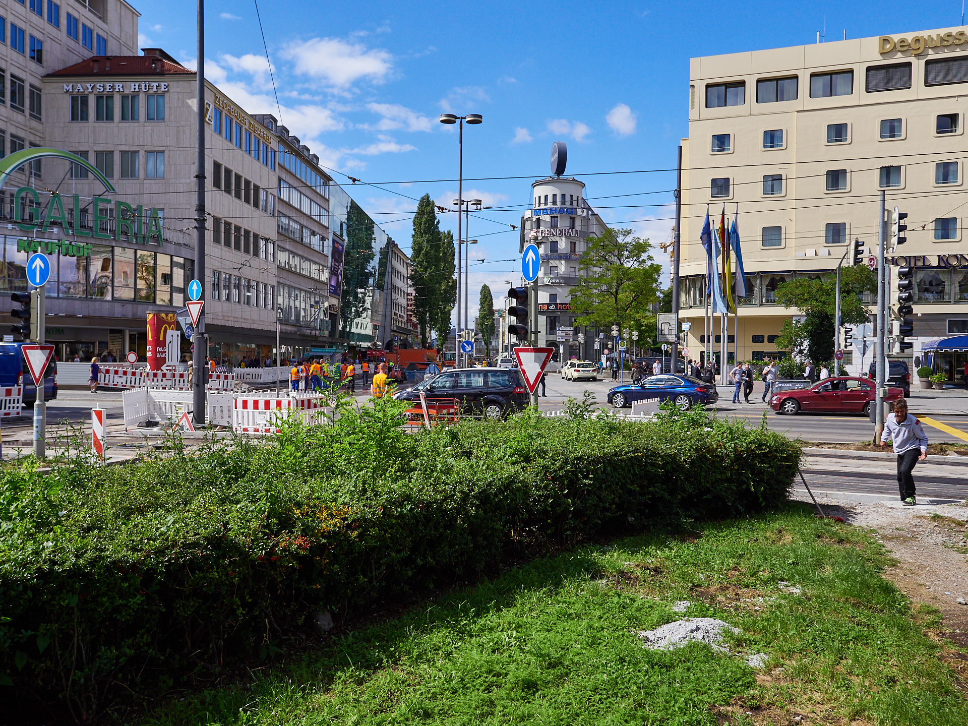 05.09.2016 - Abriss Hotel Königshof Münchern