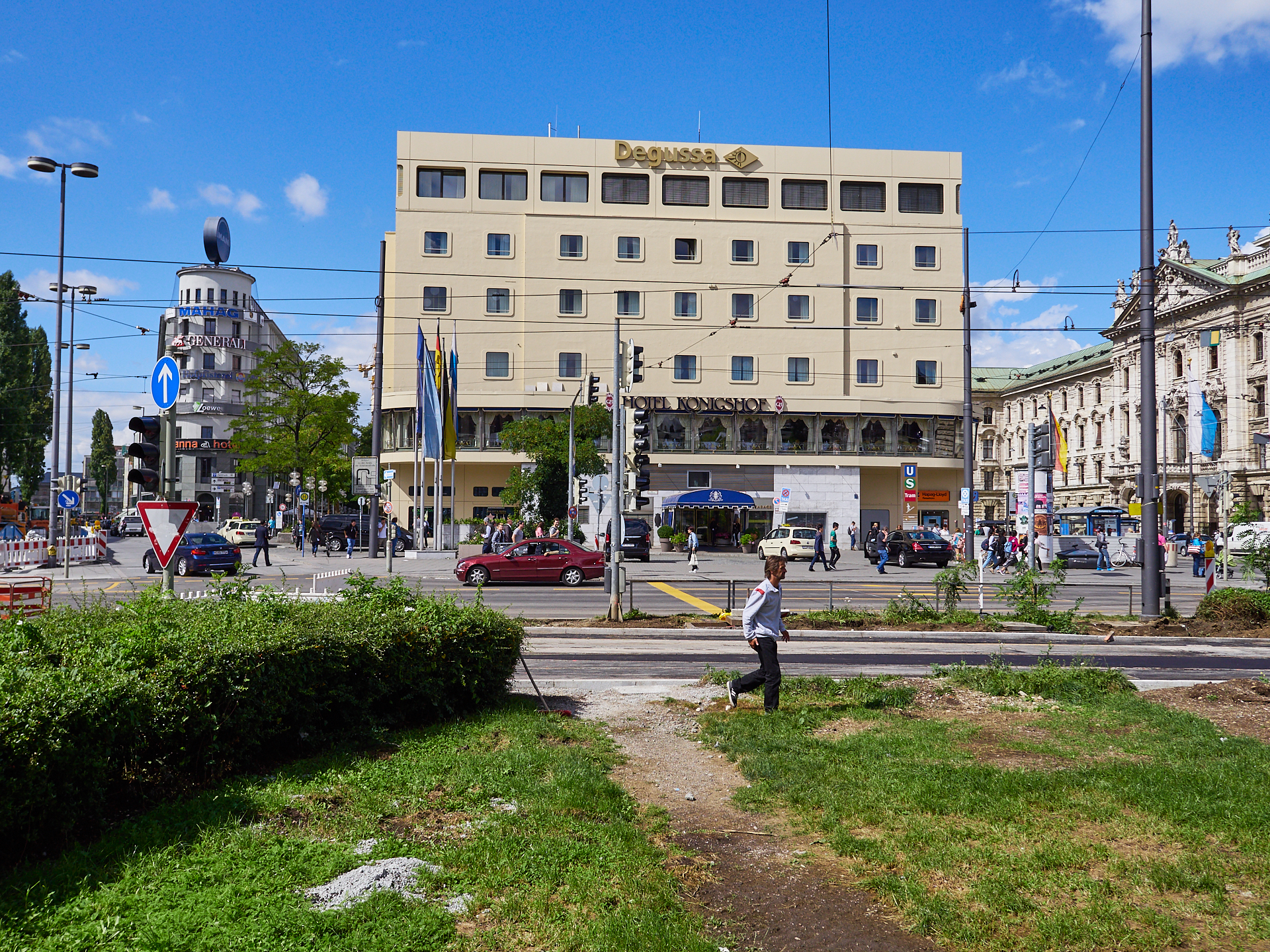 05.09.2016 - Abriss Hotel Königshof Münchern