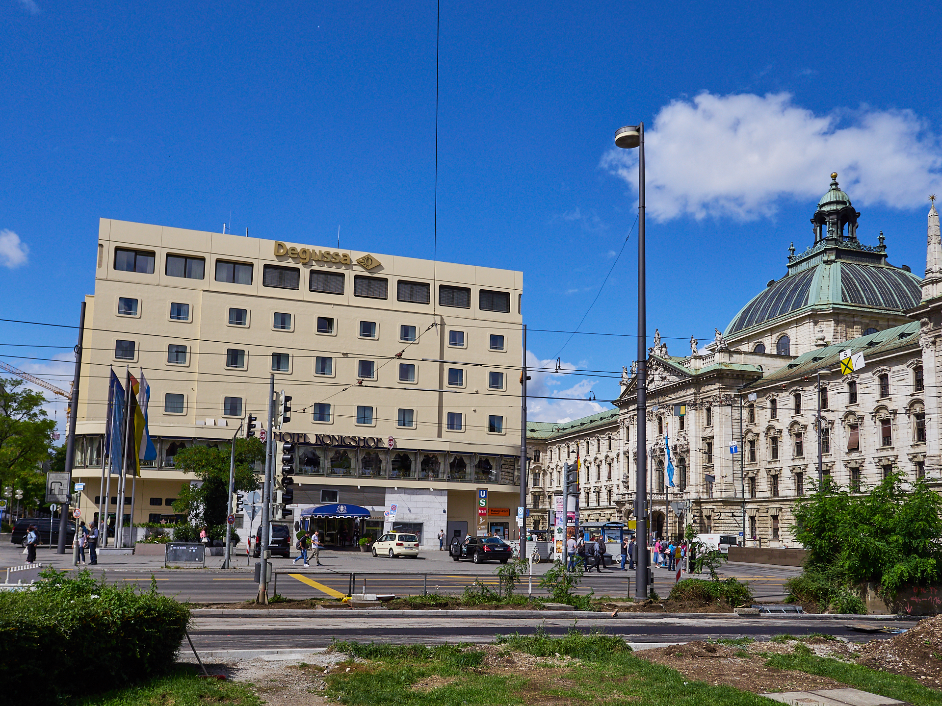 05.09.2016 - Abriss Hotel Königshof Münchern