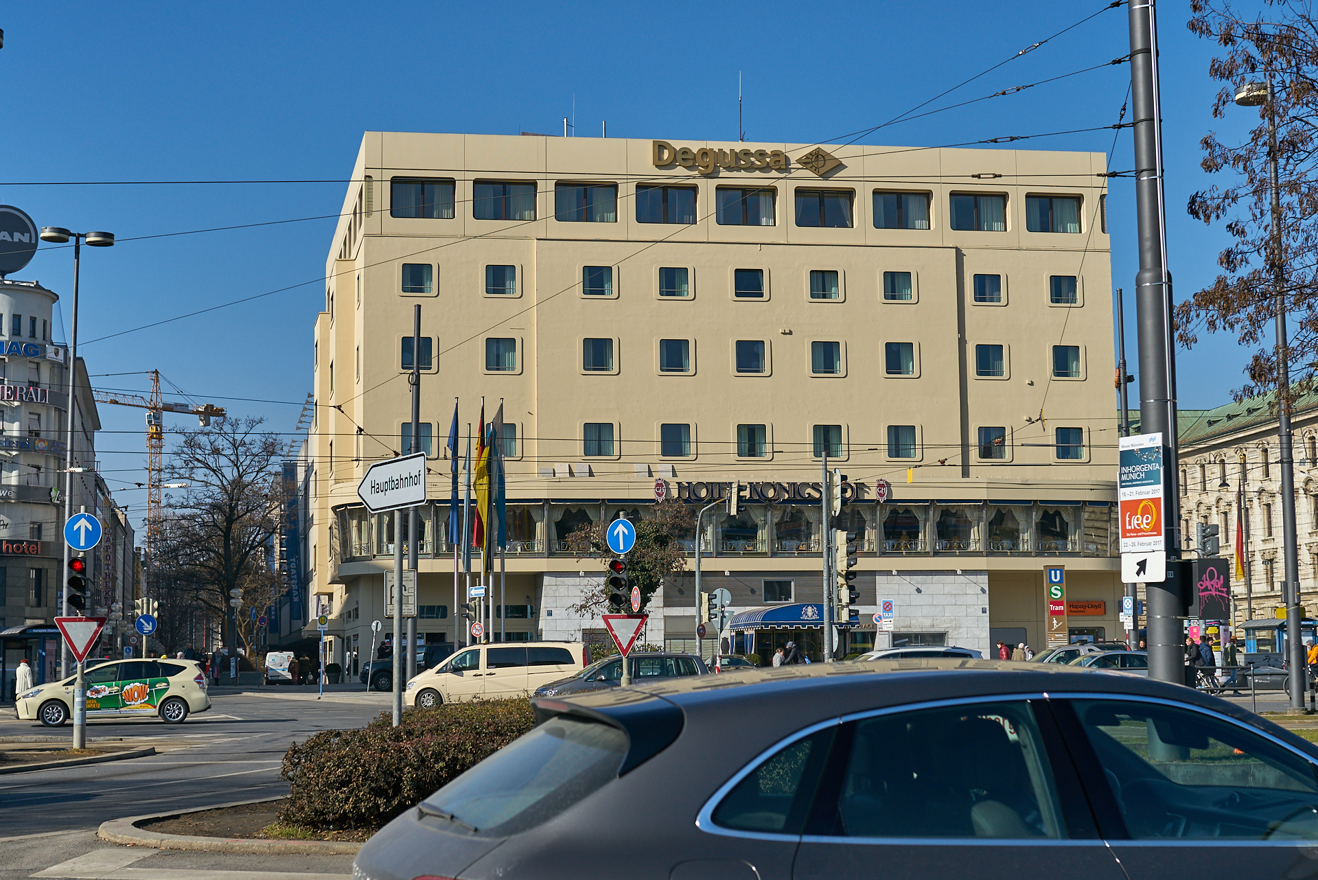 2017 bis 2018 - Aufnahmen vom Hotel Königshof am Stachus München