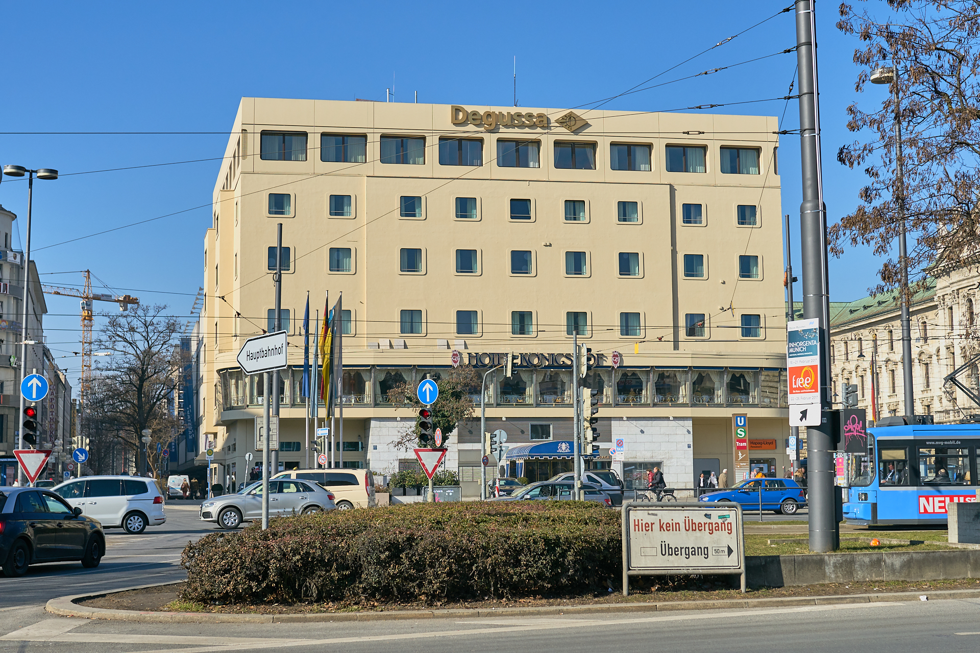 2017 bis 2018 - Aufnahmen vom Hotel Königshof am Stachus München