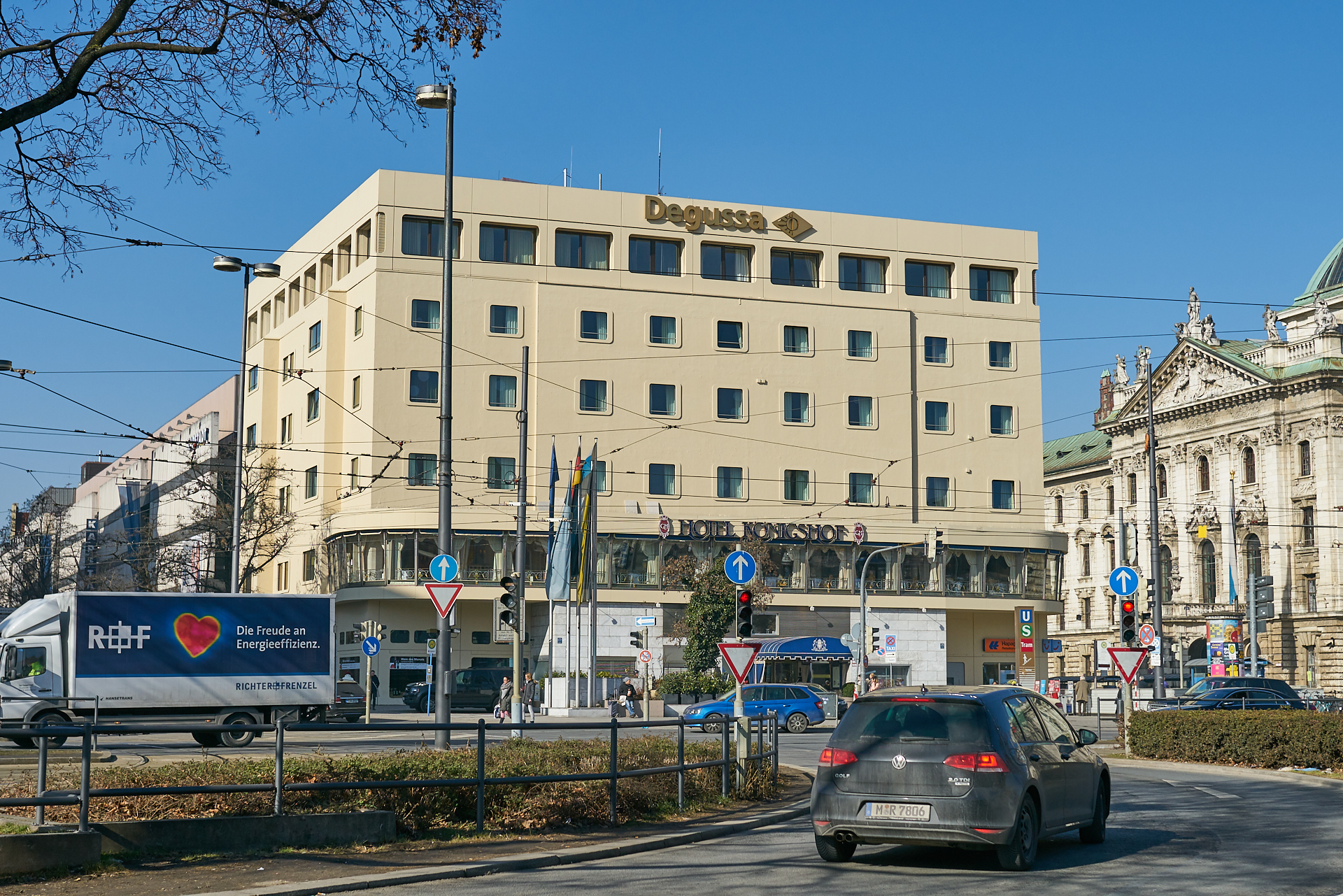 2017 bis 2018 - Aufnahmen vom Hotel Königshof am Stachus München