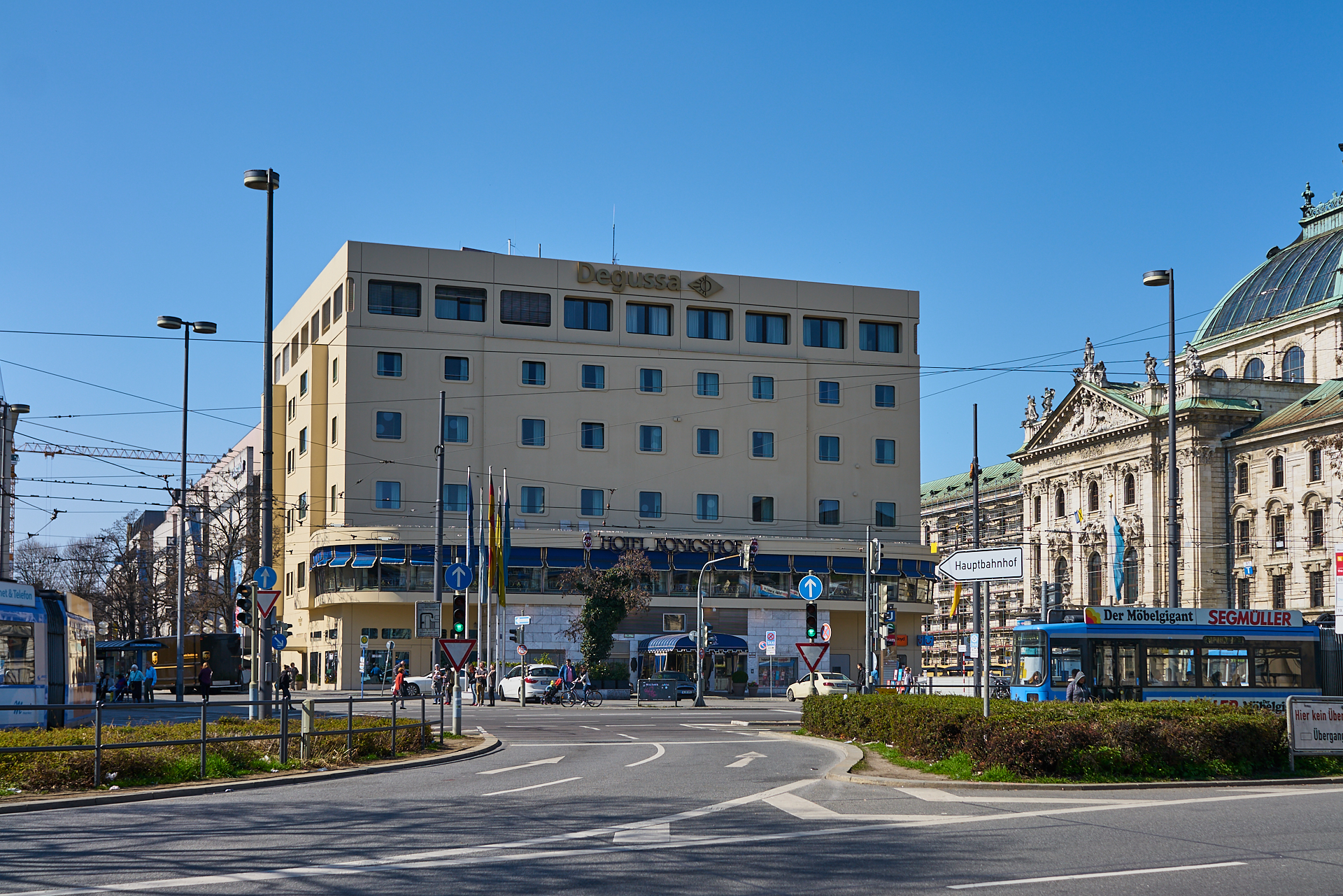 2017 bis 2018 - Aufnahmen vom Hotel Königshof am Stachus München