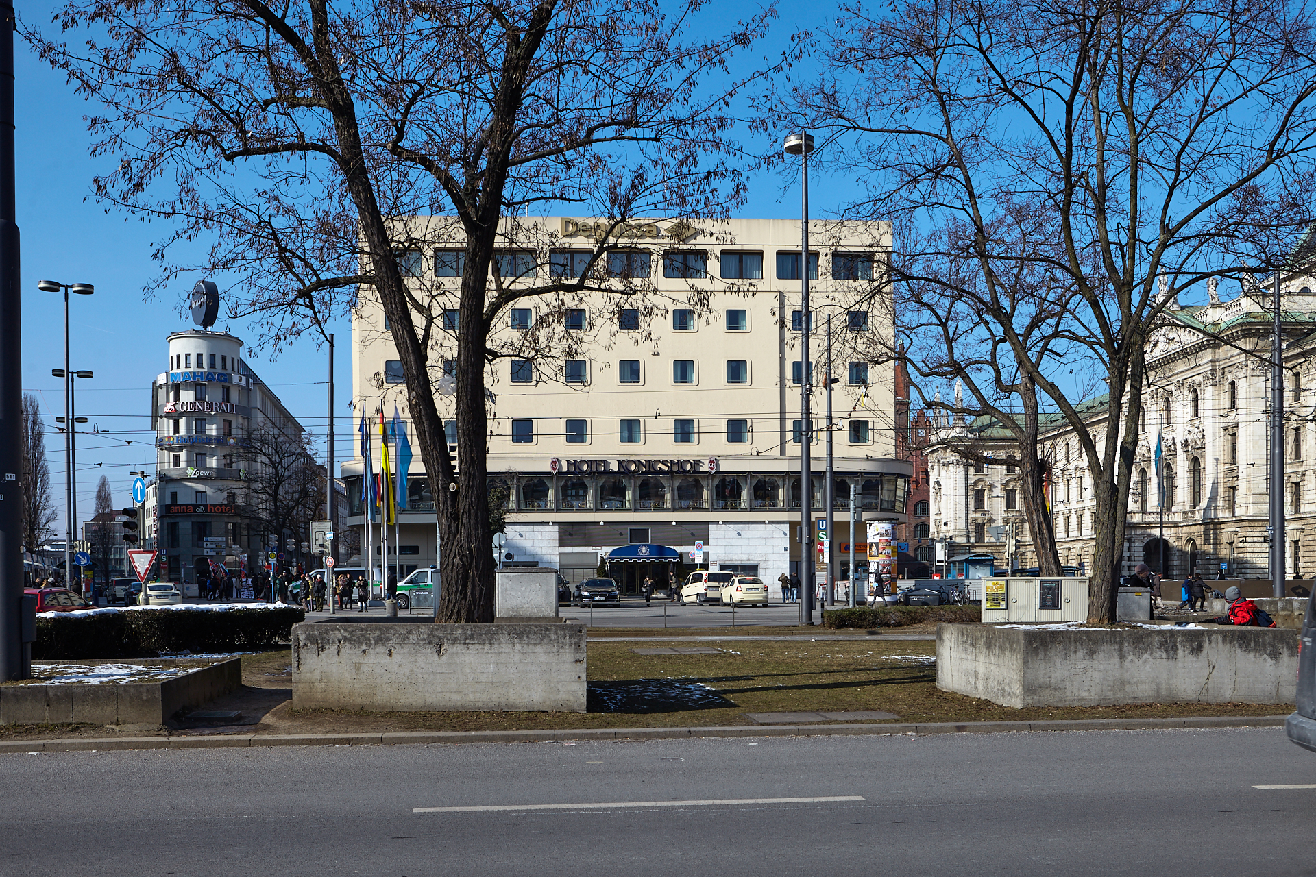 2017 bis 2018 - Aufnahmen vom Hotel Königshof am Stachus München