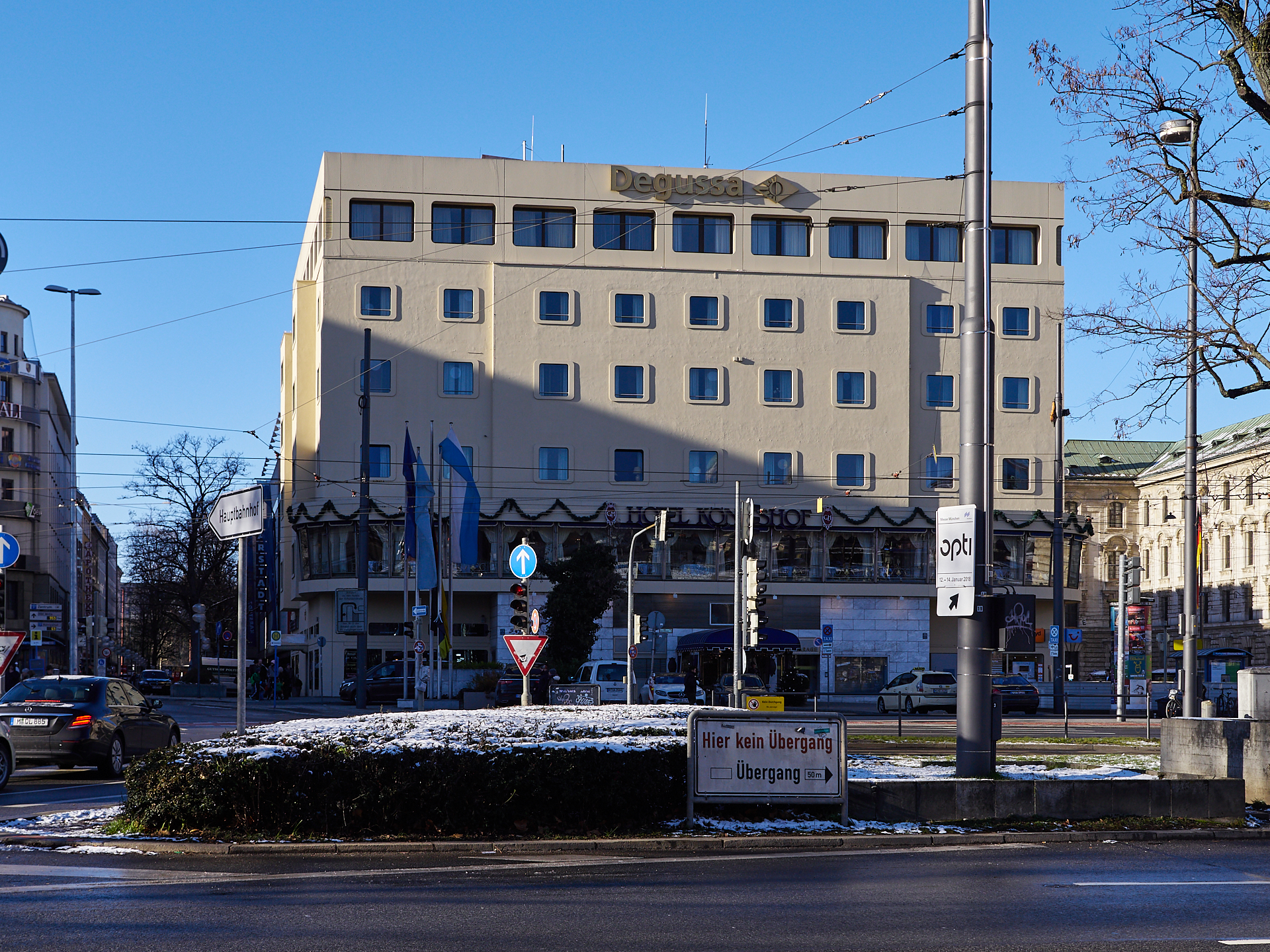 2017 bis 2018 - Aufnahmen vom Hotel Königshof am Stachus München