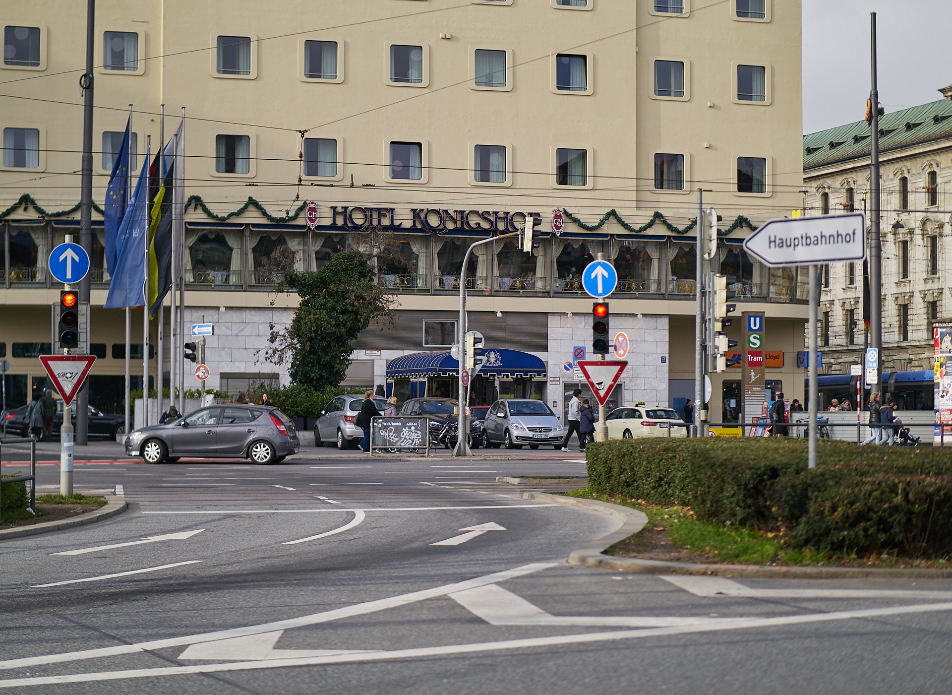 2017 bis 2018 - Aufnahmen vom Hotel Königshof am Stachus München