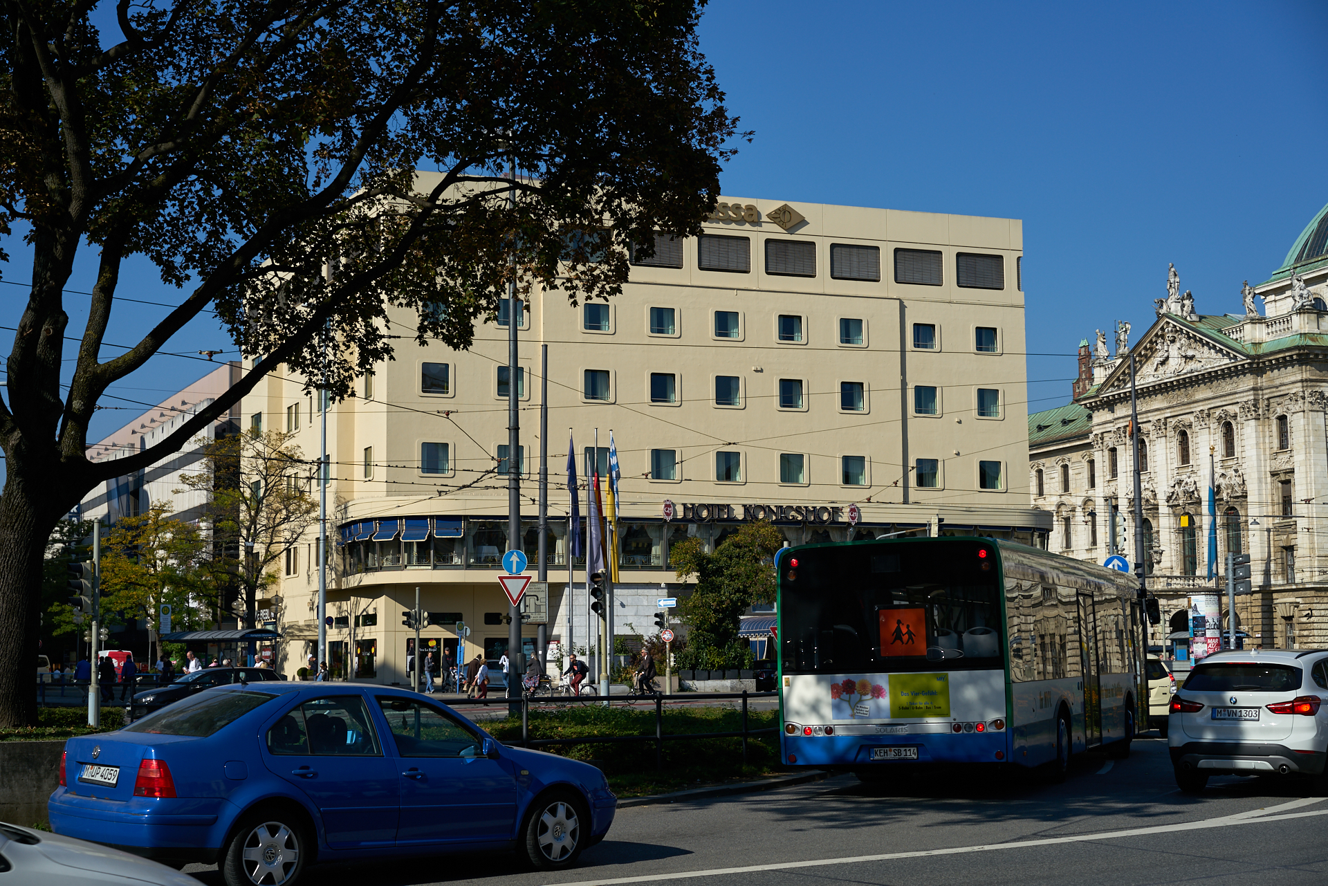 2017 bis 2018 - Aufnahmen vom Hotel Königshof am Stachus München