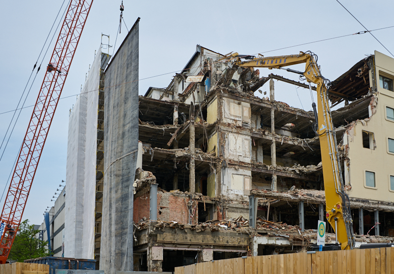 25.05.2019 - Abriss des Hotels Königshof München am Stachus