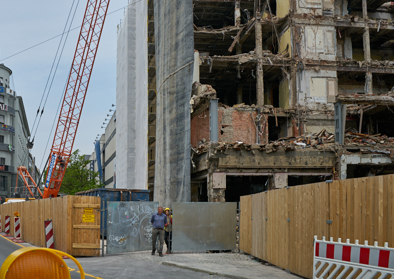 25.05.2019 - Abriss des Hotels Königshof München am Stachus