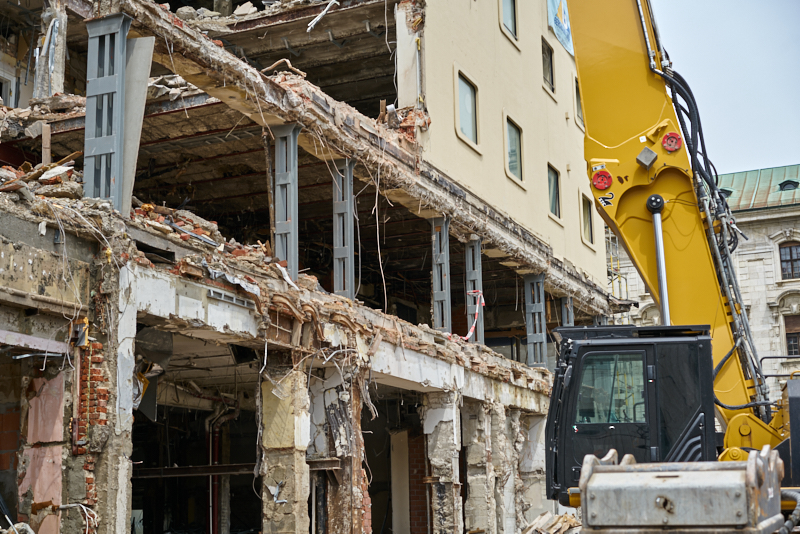 25.05.2019 - Abriss des Hotels Königshof München am Stachus