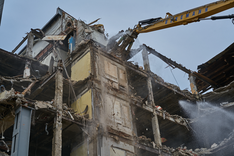 25.05.2019 - Abriss des Hotels Königshof München am Stachus