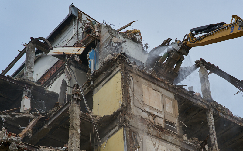 25.05.2019 - Abriss des Hotels Königshof München am Stachus