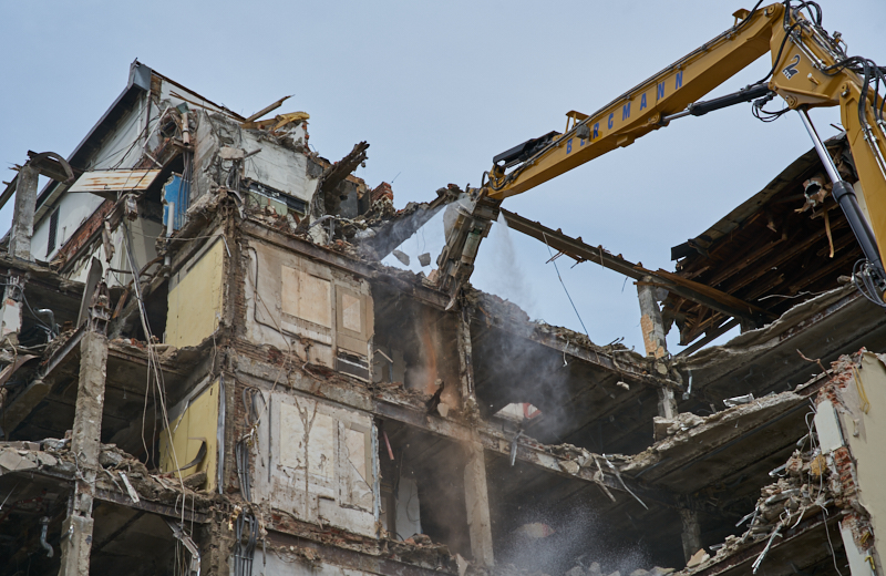 25.05.2019 - Abriss des Hotels Königshof München am Stachus