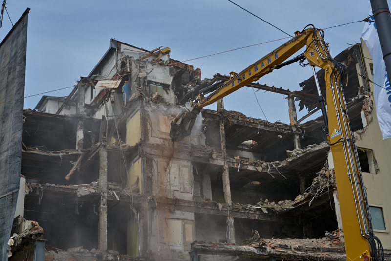 25.05.2019 - Abriss des Hotels Königshof München am Stachus