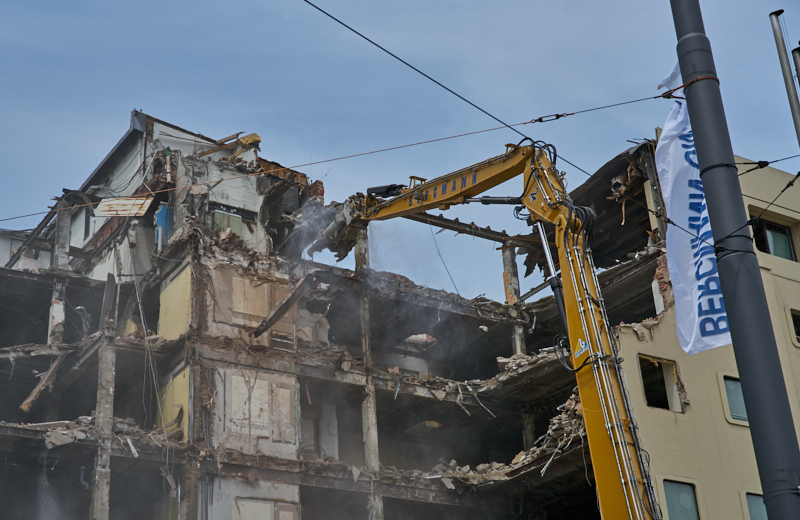 25.05.2019 - Abriss des Hotels Königshof München am Stachus