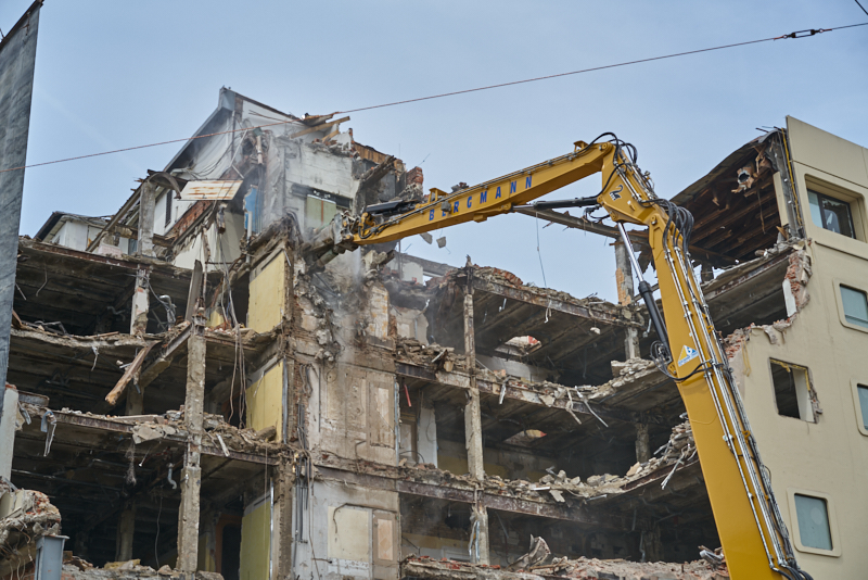 25.05.2019 - Abriss des Hotels Königshof München am Stachus