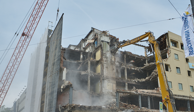25.05.2019 - Abriss des Hotels Königshof München am Stachus