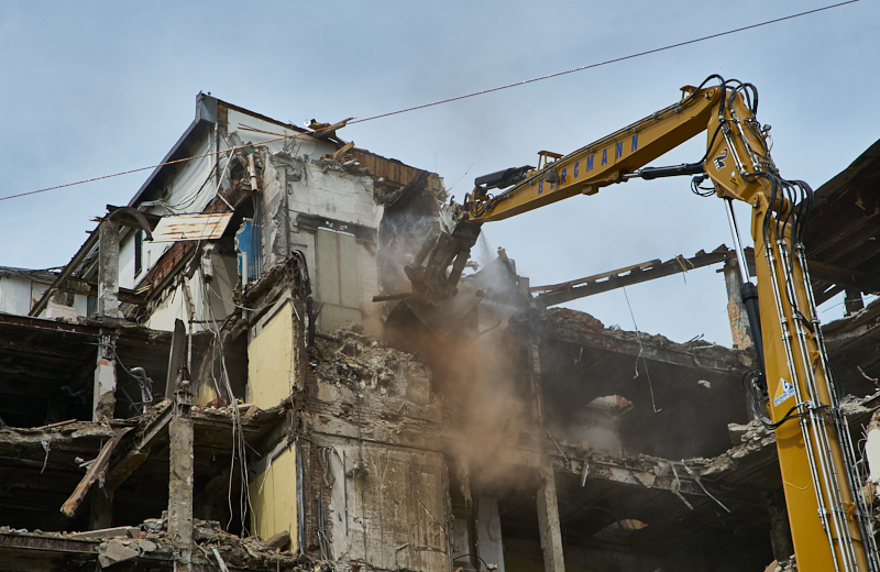 25.05.2019 - Abriss des Hotels Königshof München am Stachus