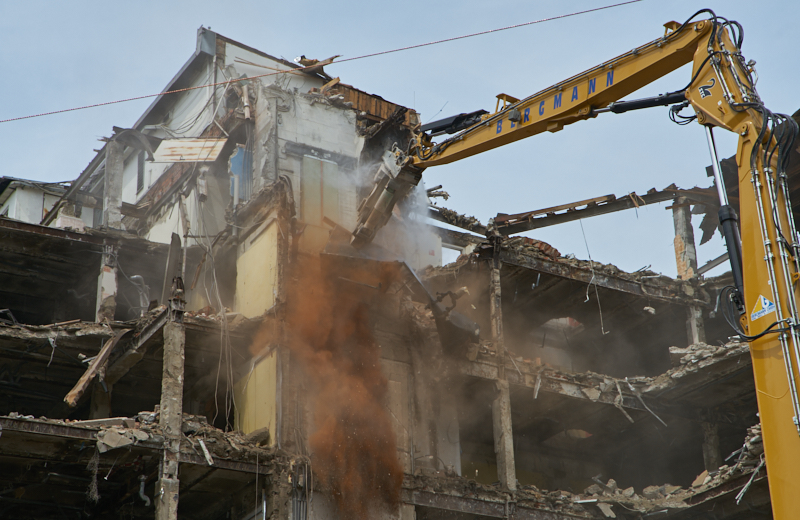 25.05.2019 - Abriss des Hotels Königshof München am Stachus