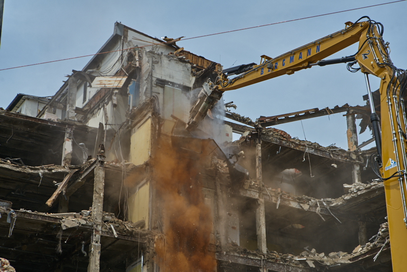25.05.2019 - Abriss des Hotels Königshof München am Stachus