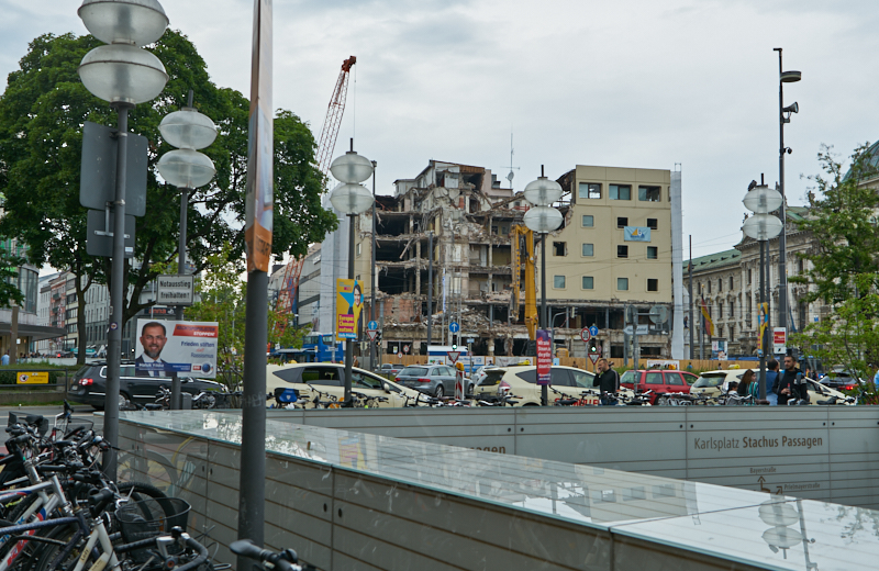 25.05.2019 - Abriss des Hotels Königshof München am Stachus