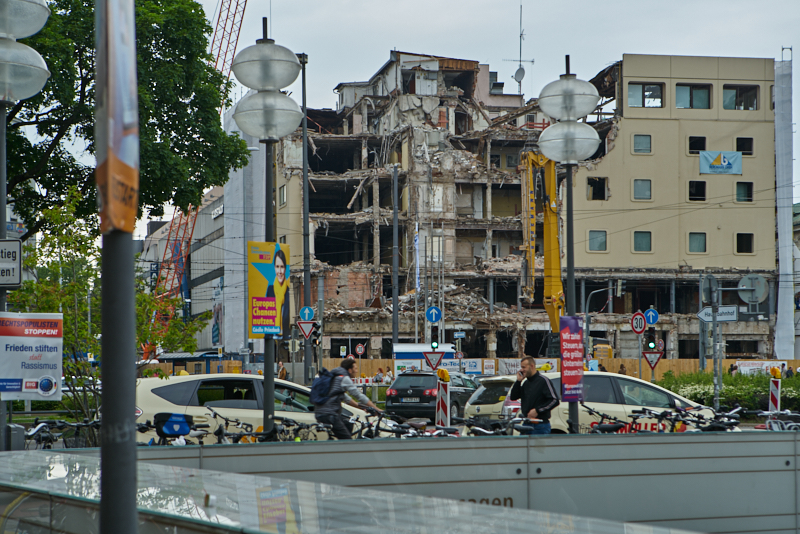 25.05.2019 - Abriss des Hotels Königshof München am Stachus