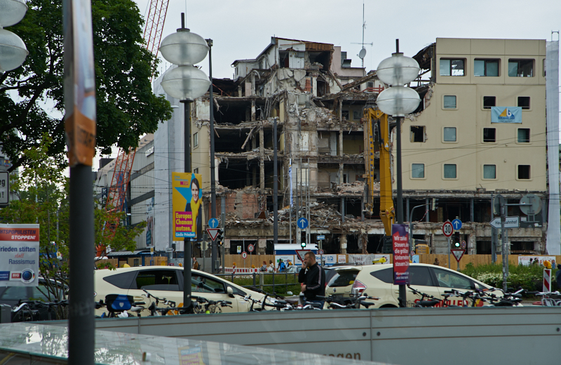 25.05.2019 - Abriss des Hotels Königshof München am Stachus
