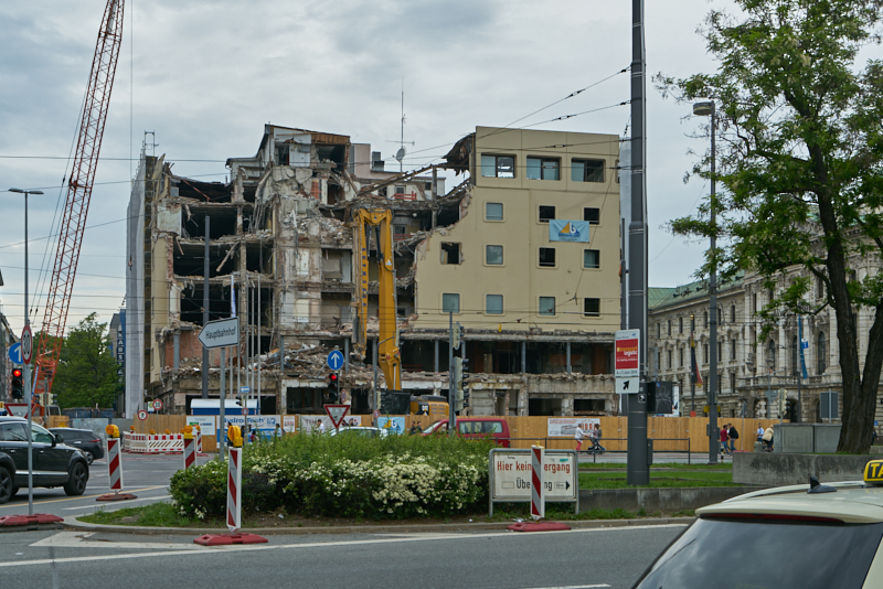 25.05.2019 - Abriss des Hotels Königshof München am Stachus