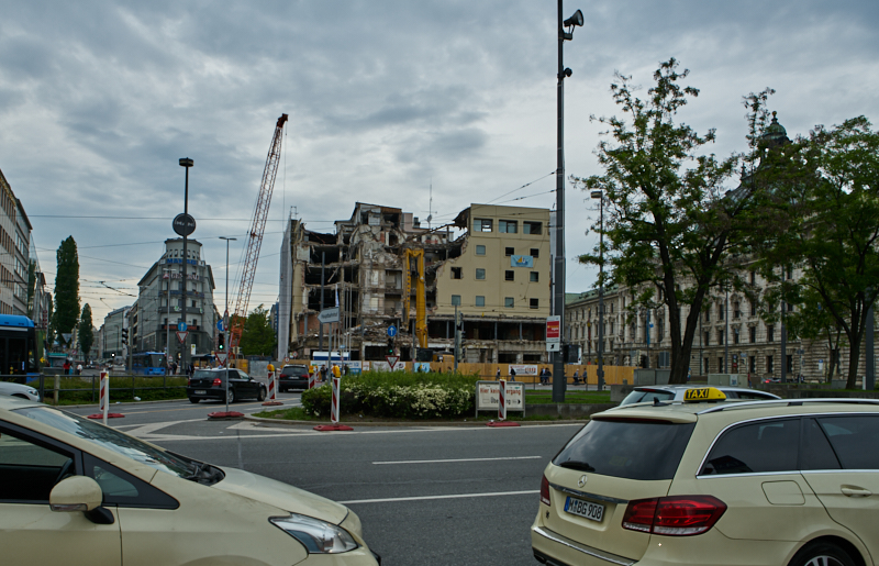 25.05.2019 - Abriss des Hotels Königshof München am Stachus