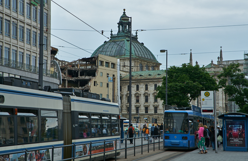 25.05.2019 - Abriss des Hotels Königshof München am Stachus