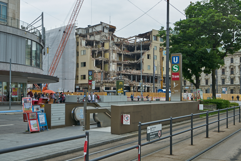 25.05.2019 - Abriss des Hotels Königshof München am Stachus