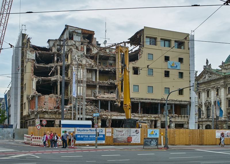 25.05.2019 - Abriss des Hotels Königshof München am Stachus