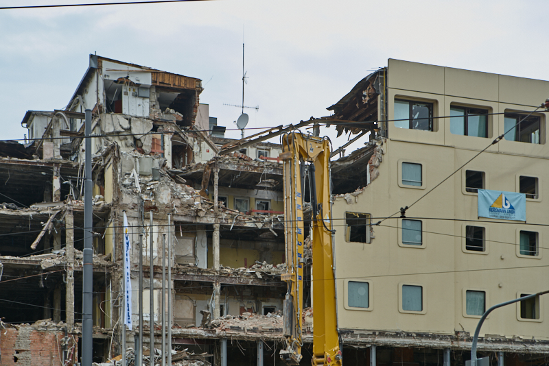 25.05.2019 - Abriss des Hotels Königshof München am Stachus