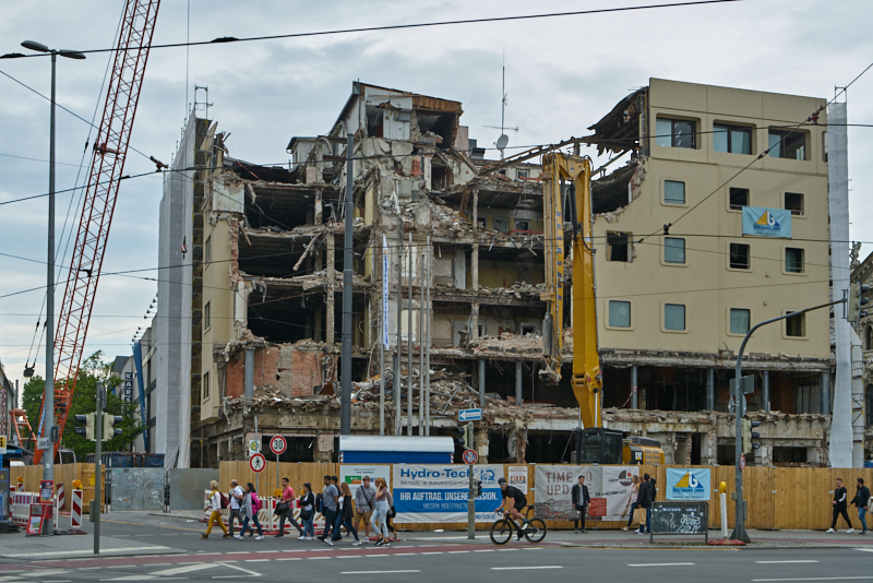 25.05.2019 - Abriss des Hotels Königshof München am Stachus