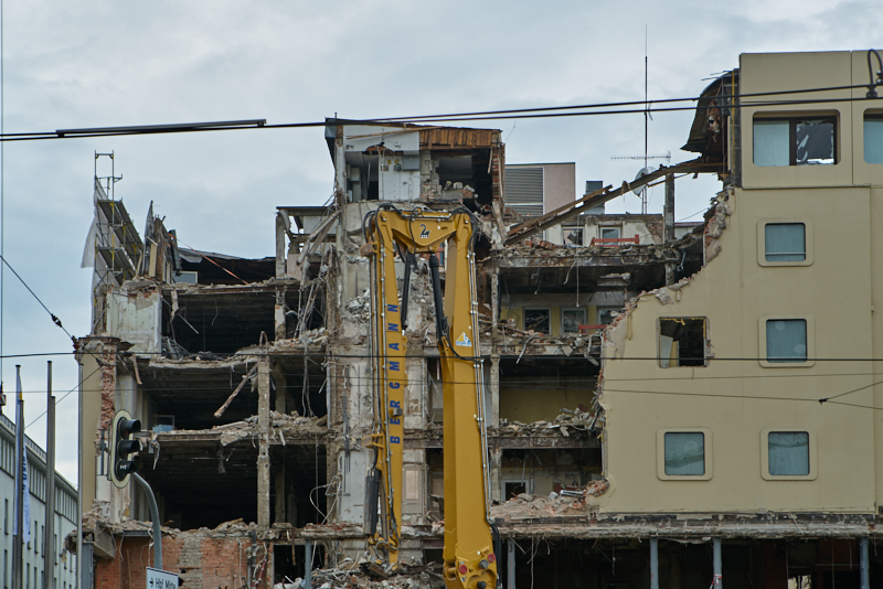 25.05.2019 - Abriss des Hotels Königshof München am Stachus