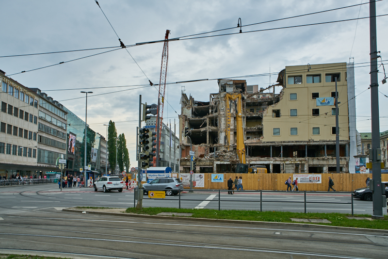 25.05.2019 - Abriss des Hotels Königshof München am Stachus