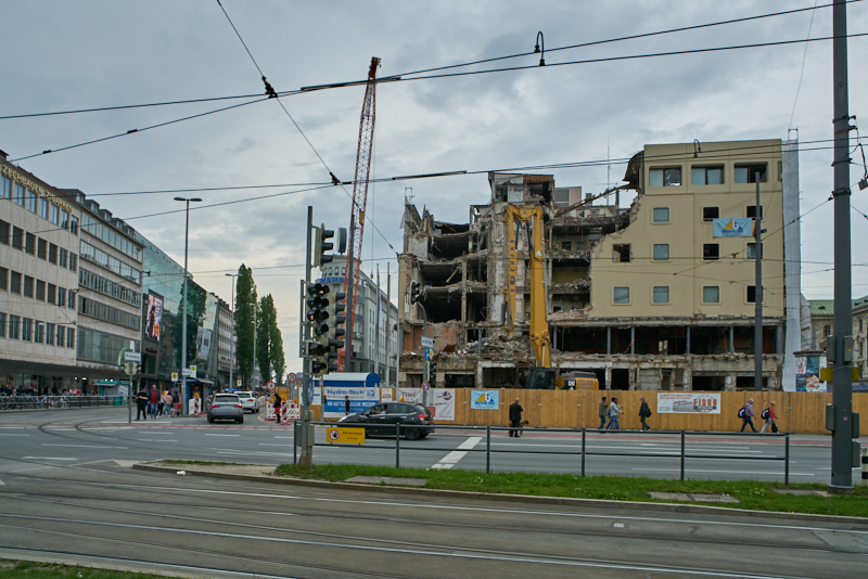 25.05.2019 - Abriss des Hotels Königshof München am Stachus