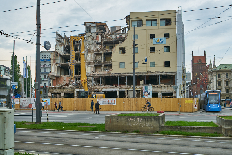 25.05.2019 - Abriss des Hotels Königshof München am Stachus