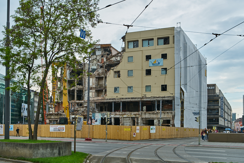 25.05.2019 - Abriss des Hotels Königshof München am Stachus