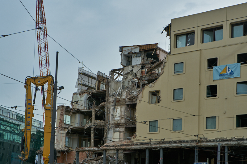 25.05.2019 - Abriss des Hotels Königshof München am Stachus