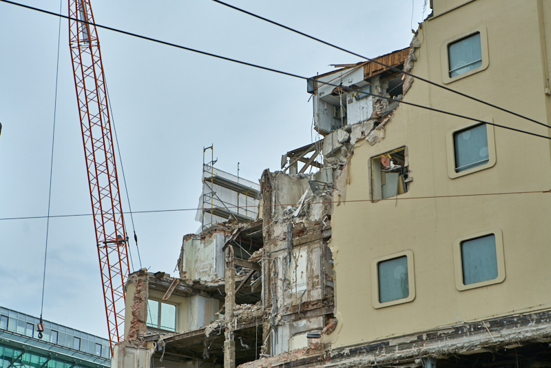 25.05.2019 - Abriss des Hotels Königshof München am Stachus