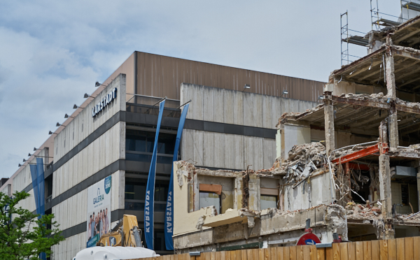 17.06.2019 - Hotel Königshof. Der Abriss geht weiter