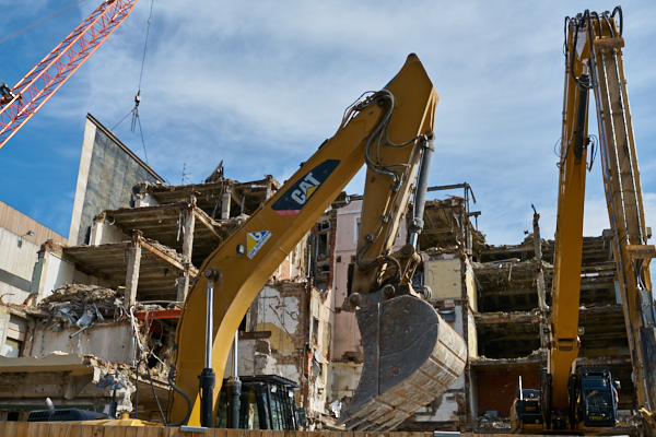 21.06.2019 - Abriss des Hotel Königshof München am Stachus