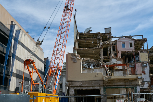 21.06.2019 - Abriss des Hotel Königshof München am Stachus