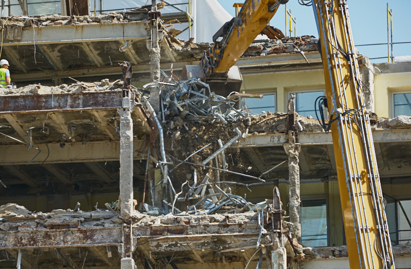 26.06.2019 - Abriss und Neubau des Luxushotels Königshof