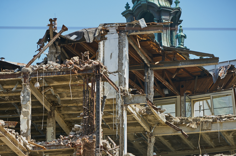 26.06.2019 - Abriss und Neubau des Luxushotels Königshof